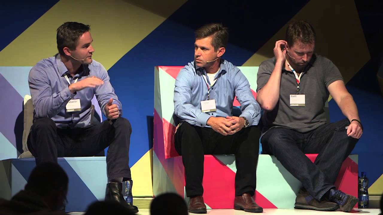 Web Summit 2014 Day1 - Sebastian Diemer, John Macilwaine, Brett Meyers, Lisa Fleisher