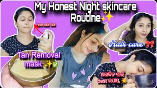 *Summer Night Skincare Routine For Soft Glowing Skin💖||Remove Tan In 10 Minutes✨||100%working ✅ screenshot 3
