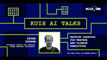 Peter Dueben: Machine Learning for Weather and Climate Prediction