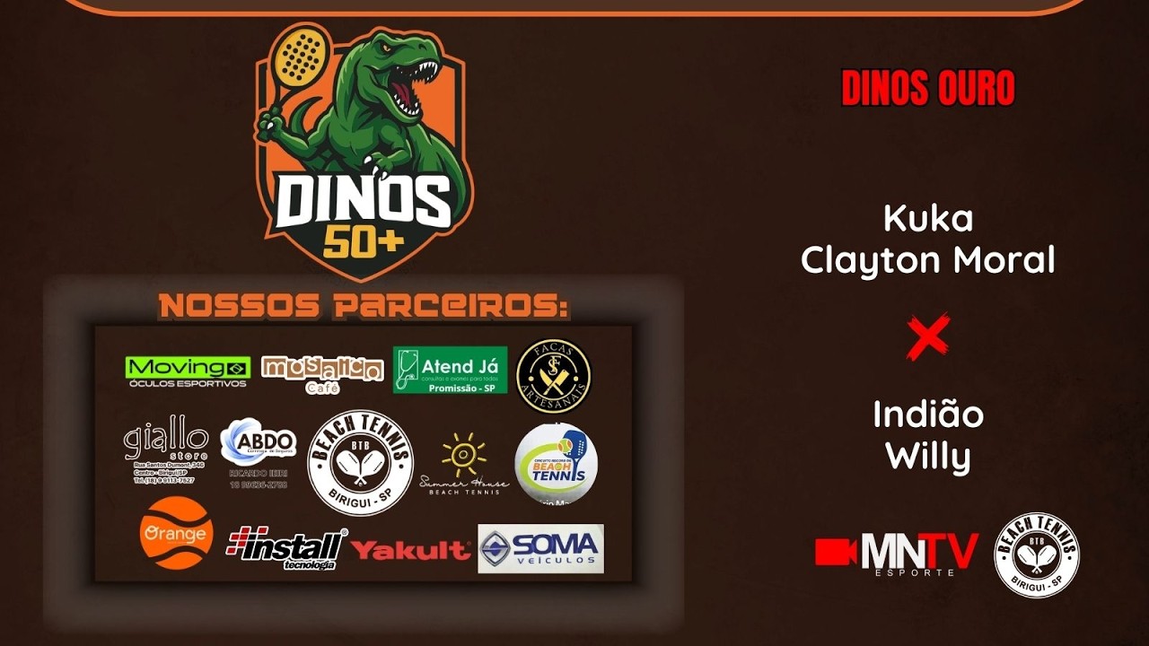 AO VIVO - DINOS CENTRO OESTE PAULISTA - BIRIGUI - SP