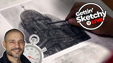 Drawing Architecture with Charcoal - Gettin