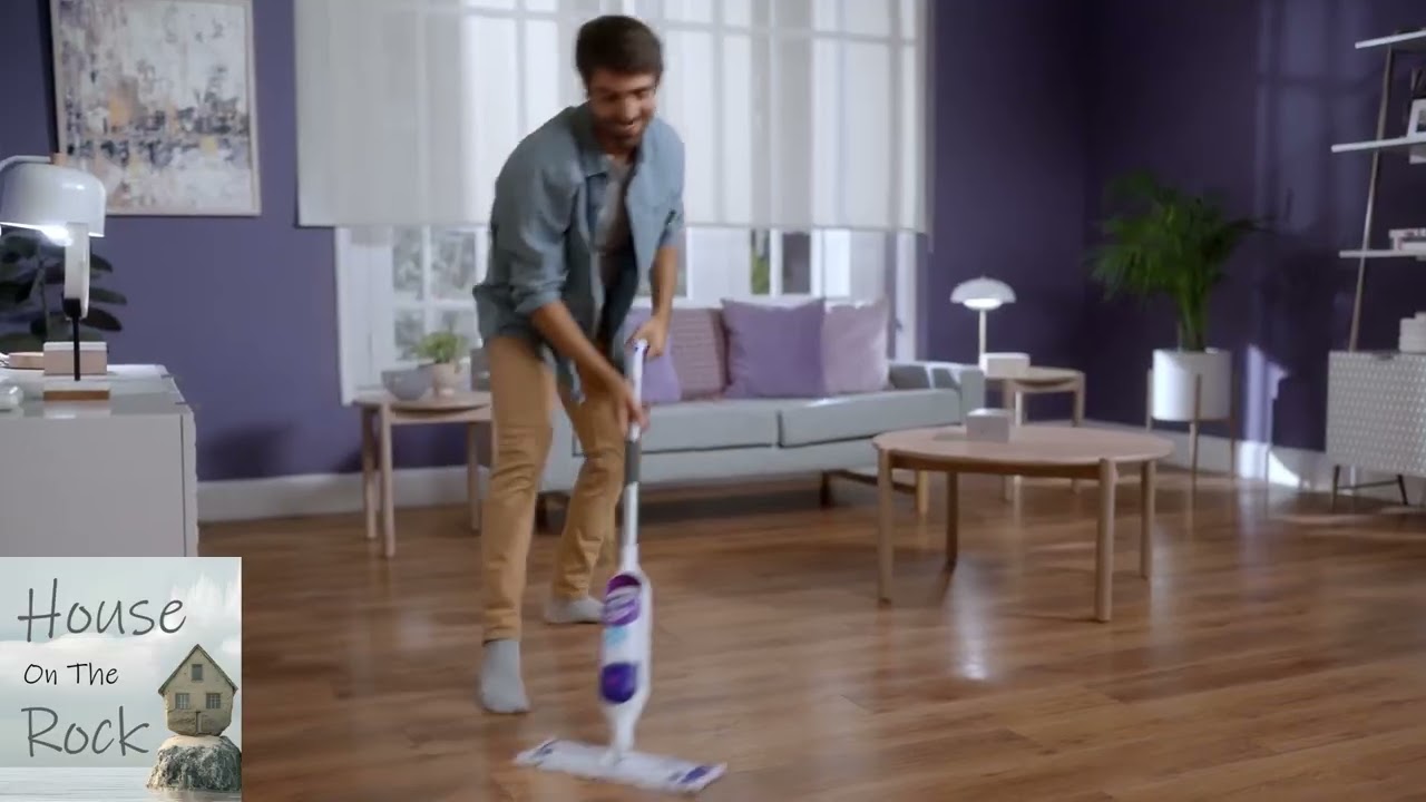 Swiffer PowerMop Multi-Surface Mop Kit for Floor Cleaning,