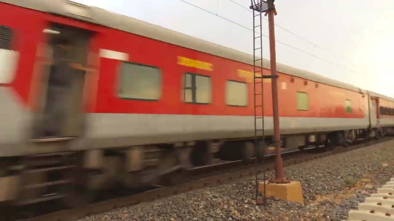 First Rake LHB Coach Surat Malda town Express Economy coach