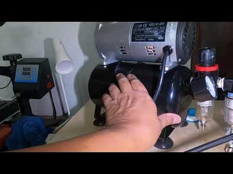 Airbrush compressor (AS-186) Break down, Repair, and Rebuild! 