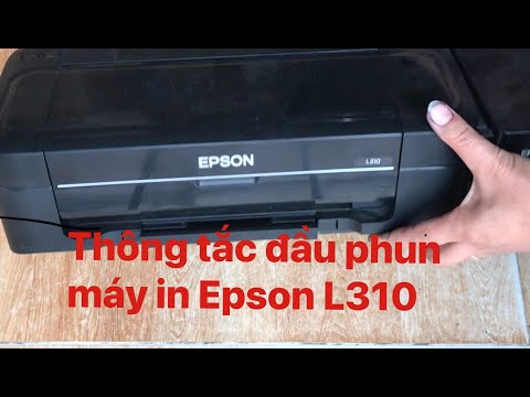 Video: Cách Tháo đầu Epson