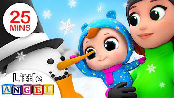 Winter Song | Fun in the Snow! | Nursery Rhymes by Little Angel