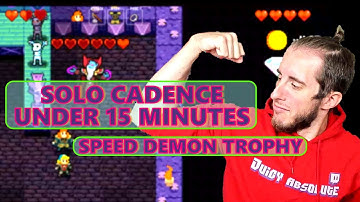 ALL ZONES MODE CADENCE SPEEDRUN IN 14:11:05 | Crypt of the NecroDancer | Speed Demon trophy