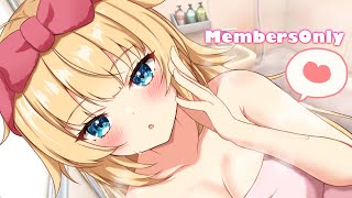 【Members Only】おふろでひみつのはなし・・・♡