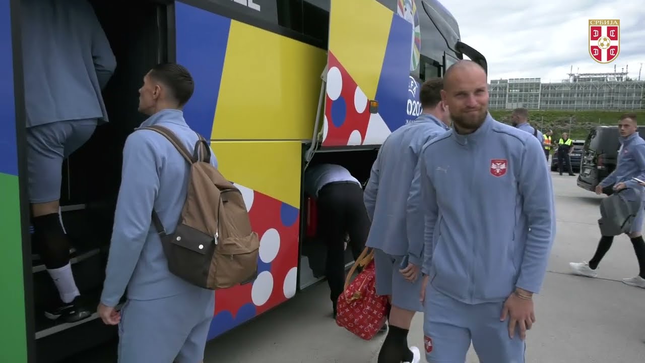 Odlazak reprezentacije Srbije na EURO 2024 (11. 6. 2024)