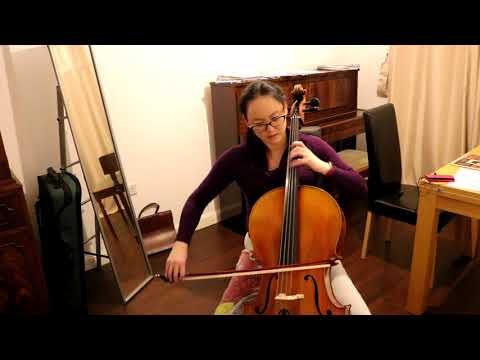 Elgar Cello Concerto messing around 1st mvt German vs Cello
