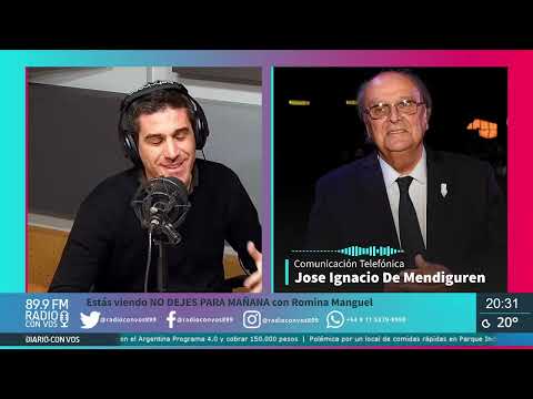 José Ignacio De Mendiguren - Ex Ministro de Producción | No Dejes Para Mañana