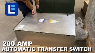 200-amp Automatic Transfer Switch - 480Y/277 3PH - Aluminum - NEMA 4X 316 Stainless Steel