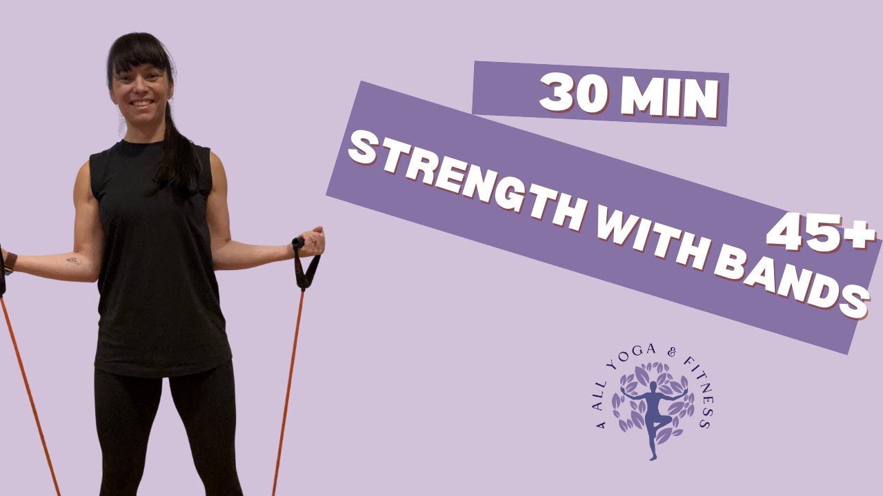30-Minute Resistance Band Workout for Active Older Adults | Build Strength & Stay Mobile!