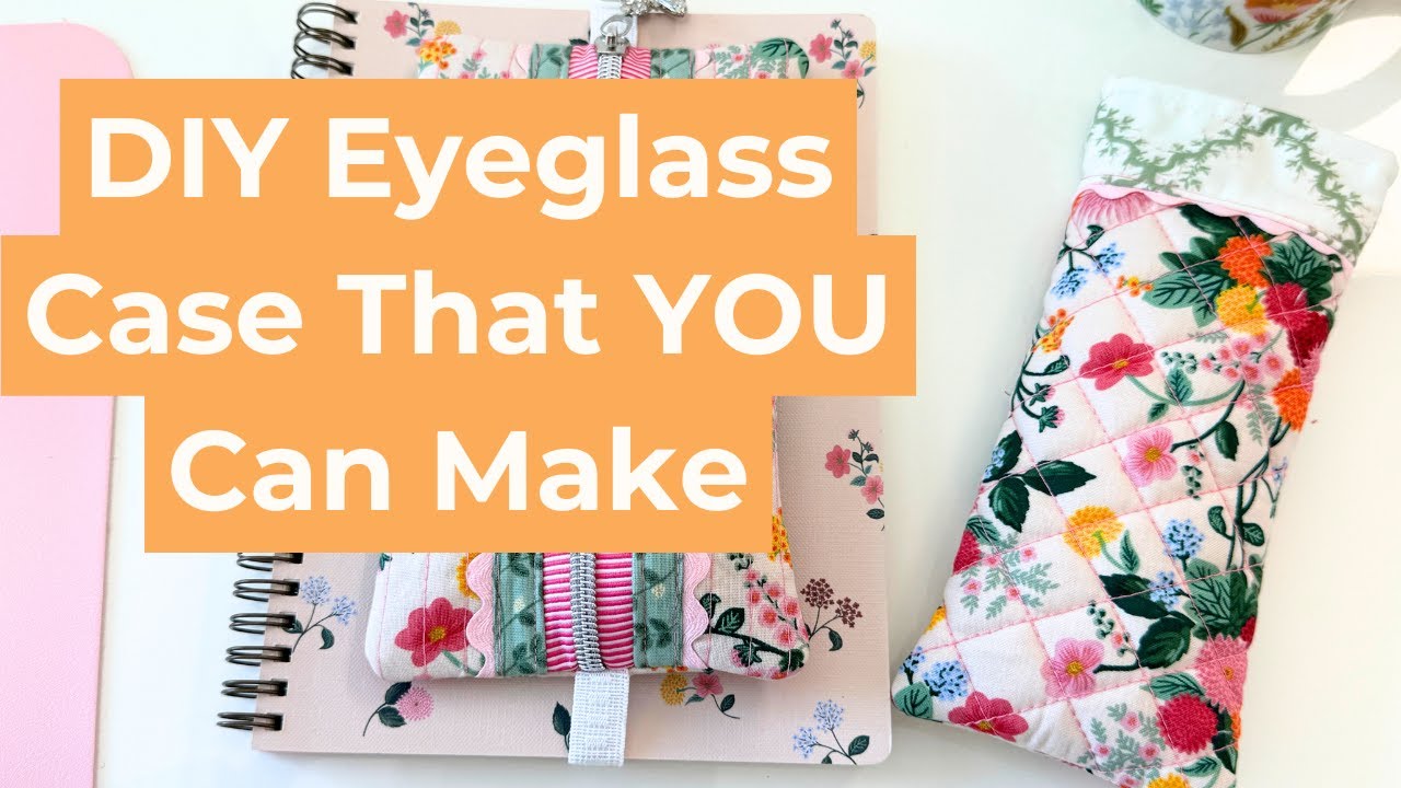 DIY Eyeglass Holder You Can Make in Minutes | No Pattern Needed