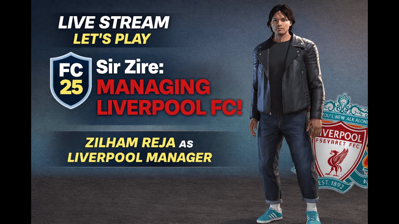 Saya Jadi Pelatih Liverpool! 🔴 Manager Career FC 25 | Auto Tsunami Trophy!!!!!!!!!