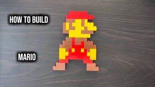 How To Build Super Mario In Lego Pixel