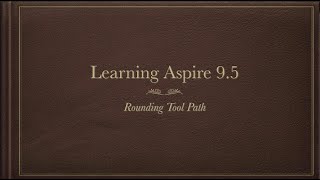 Rounding Tool Path