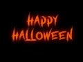 Happy Halloween Glowing text animation - Free 4K stock footage #halloween #spooky #text #animation