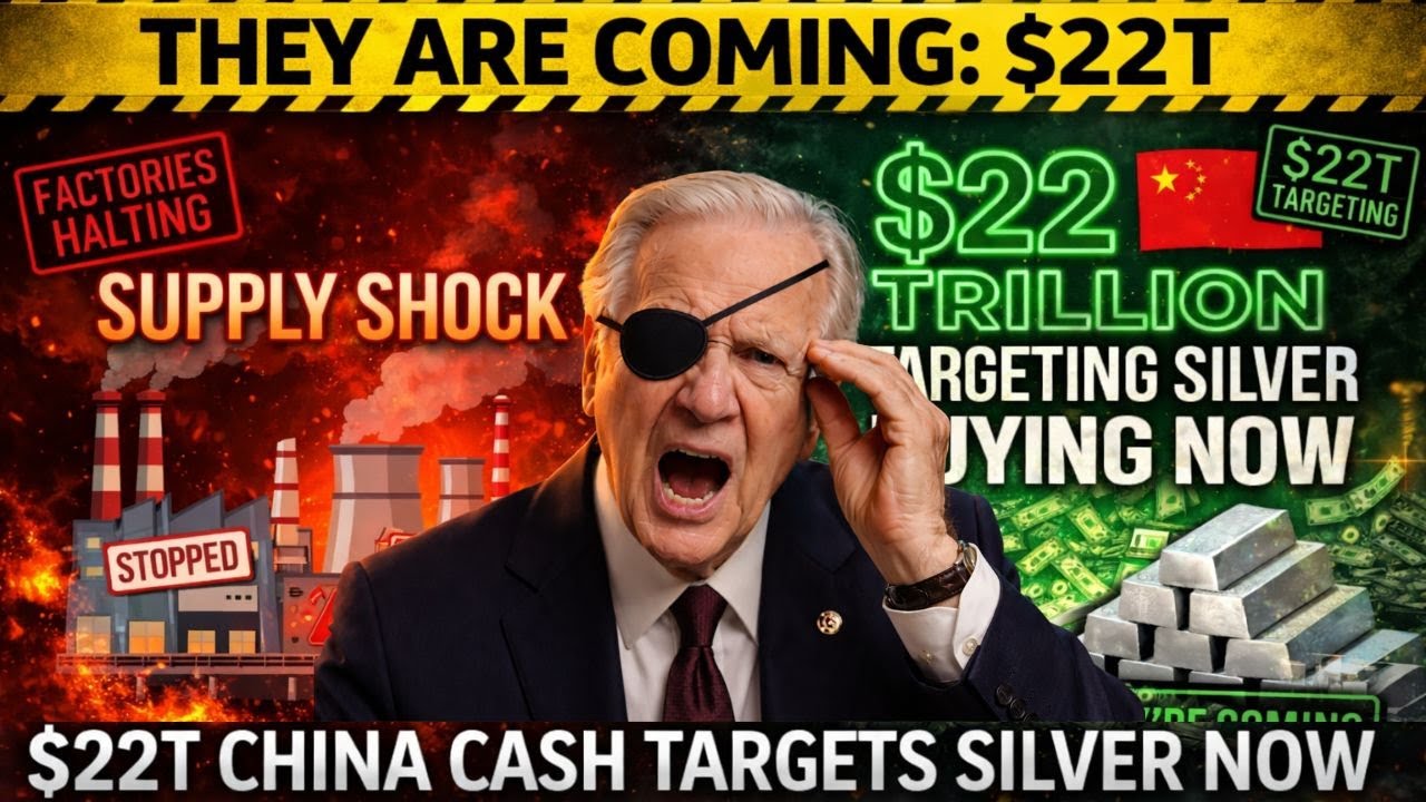 THEY ARE COMING: $22T Chinese Cash Pile is Targeting Silver NOW (Factories Will Halt)