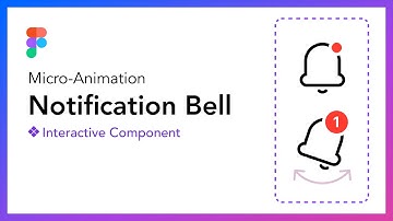 Figma tutorial: Notification bell (+ FREE files🎁)