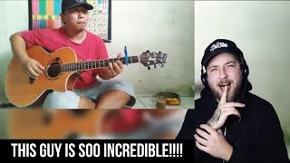 Alip Ba Ta - BLACK OR WHITE (Fingerstyle cover) (REACTION VIDEO)