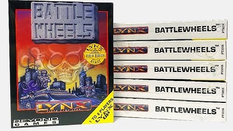 BattleWheels (Atari Lynx) Gameplay