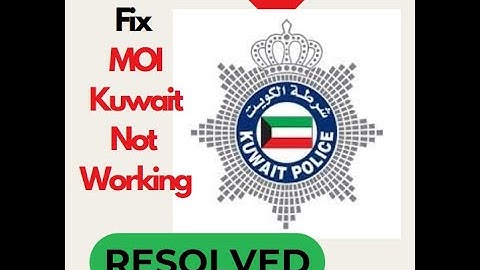 How to Fix MOI Kuwait App Not Opening or Working on Android #techsupport #android #kuwait #appfix