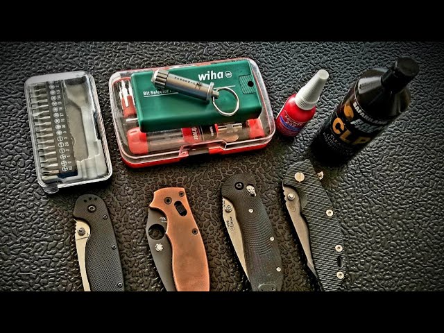 My Knife Maintenance Tools 