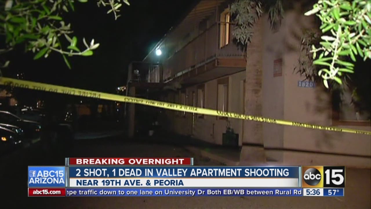 2 shot, 1 dead in Phoenix apartment shooting - YouTube