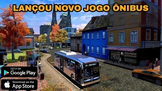 LANÇOU NOVO JOGO ÔNIBUS PARA ANDROID IOS BUS SIMULATOR 2023 screenshot 1