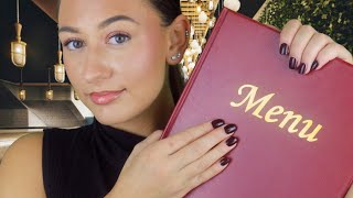 [ASMR] Luxury Restaurant & Menu Reading Roleplay (Soft Spoken) screenshot 1