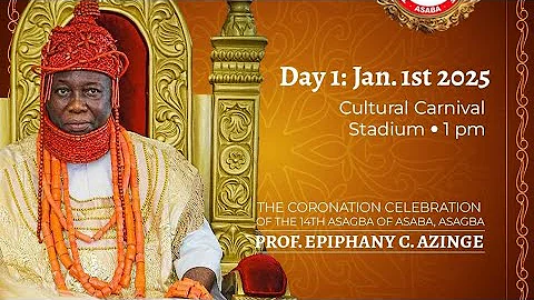 CORONATION CELEBRATIONS TRAILER.  CELEBRATING ASAGBA PROF. EPIPHANY AZINGE SAN IN ASABA. #fyp #usa