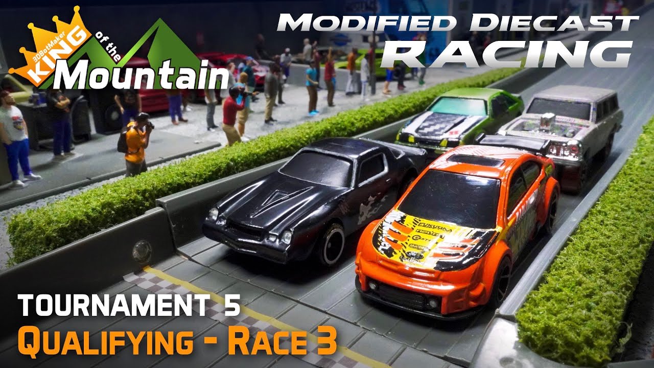 Qualify Race 3 KotM Tournament 5 | Modified Diecast Car Racing
