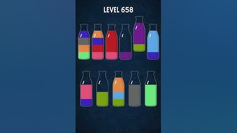 Soda Sort Puzzle - level 658