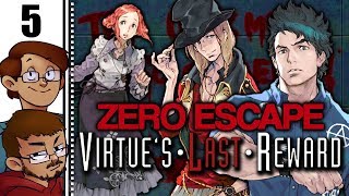 Let's Play Zero Escape: Virtue's Last Reward Part 5 - Scratch-off Clothes? screenshot 5