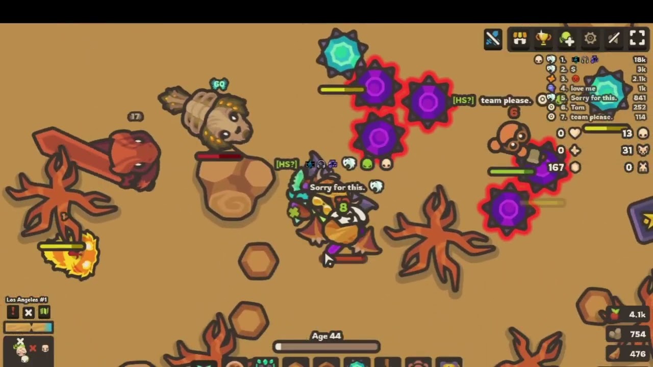 Taming.io - Clapping zxs for 6 mins and 30 seconds