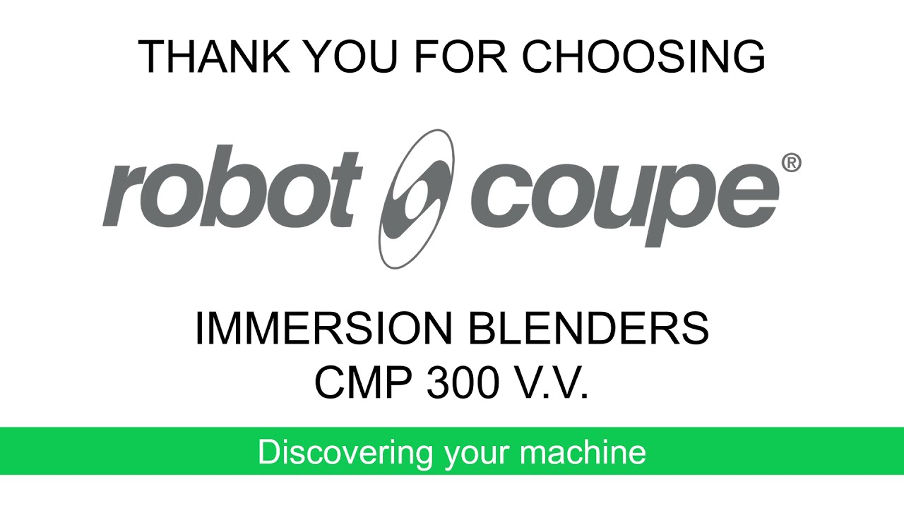 Robot Coupe Mixeur plongeant CMP 300 VV Réf. 34310B