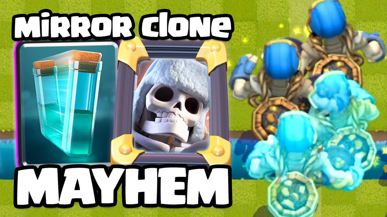 giant skeleton mirror clone mayhem deck YouTube