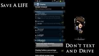 Mobile Heroes | Changing text Size an Font style Note 2 Android Platform 4.0 screenshot 5