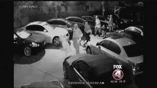 Thieves drive off with 8 cars from dealer lot