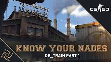 NiP - Know your Nades | Train - T Side | A Site | Part One
