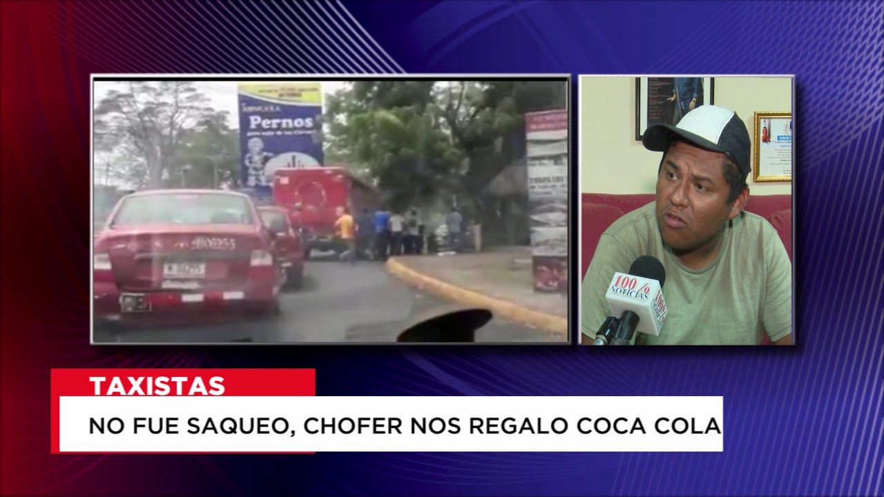 tv kanalları NO FUE SAQUEO, CHOFER NOS REGALO COCA COLA