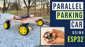 Parallel Parking Remote Car using ESP32 with ESPNOW protocol | DIY 🔥