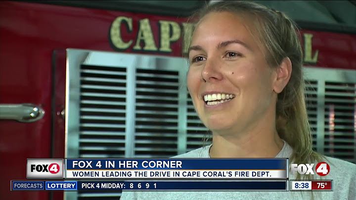 In Her Corner: Firefighter leading the 'drive' in Cape Coral