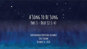 CCA Wednesday Bible Study - 10/14/2020