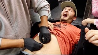 YOU WONT BELIEVE WHAT HE GOT PIERCED!!