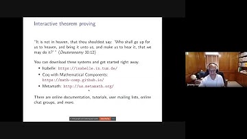 Lógicos em Quarentena 20/2020: Jeremy Avigad (Carnegie Mellon University)
