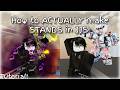 How to ACTUALLY make YOUR own ANIMATABLE STAND in Jujutsu Shenanigans Skill Builder!!
