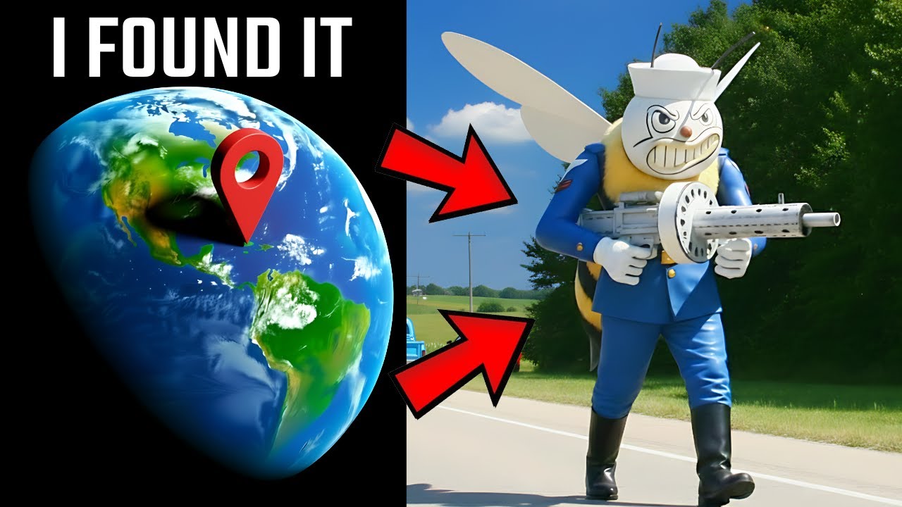 I Found Bee Soldier in Real on Google Maps & Google Earth!
