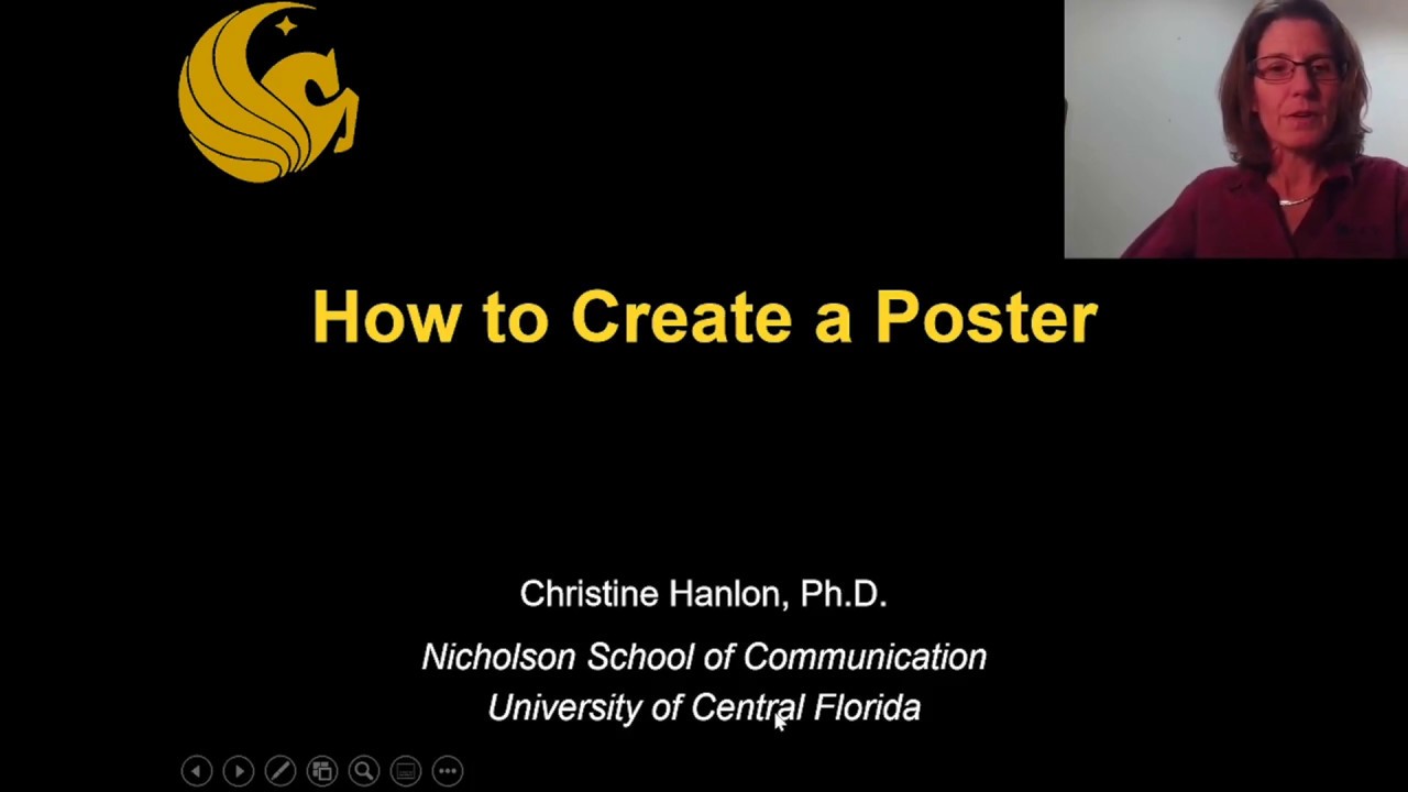 Poster Sessions - How to Create a Poster - YouTube